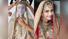 Sonam just repeated her wedding matha patti