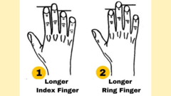 How your fingers reveal your hidden traits