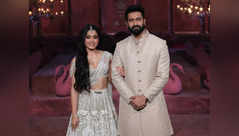 Vicky-Rashmika show perfect chemistry on ramp