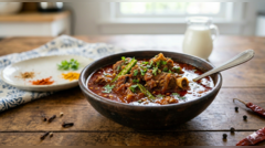 Traditional Kohlapuri mutton recipe: Authentic recipe with spicy ingredients and slow-cooked flavours