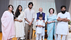 Anna Konidela posts warm pics from PM Modi&rsquo;s visit to Pawan Kalyan&rsquo;s residence