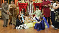Karan and Tejasswi bring Punjabi wedding vibes to Laughter Chefs