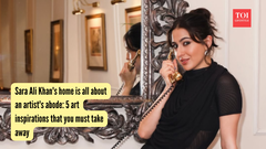 Sara Ali Khan's home is all about an artist's abode: 5 art inspirations that you must take away