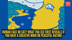 Optical illusion personality test: Human face or cat? What you see first reveals if you have a creative mind or peaceful nature