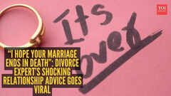 Top divorce lawyer says he hopes every marriage &lsquo;ends in death&rsquo; and the internet is stunned by the reason