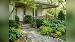 How to brighten a shady front garden bed without adding more flowers