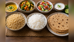 Brown rice vs white rice vs chapati: Which is the healthiest for daily meals and weight loss?