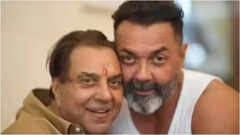 Bobby Deol breaks down recalling papa Dharmendra