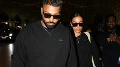 Hardik Pandya and Mahieka Sharma hold hands at airport- PICS