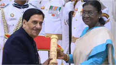 Padma Shri Conferred: Arvind Vaidya honoured by President Murmu