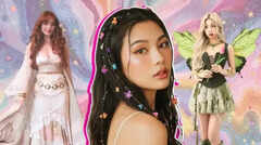 Move over clean girl minimalism, fairycore summer is peaking in fashion and makeup