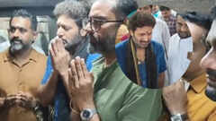 Ravi Mohan visits Palani Murugan temple