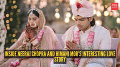 Neeraj Chopra and Himani Mor's unusual love story, followed by a secret wedding, is straight out of a Bollywood script