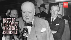 Quote of the day for kids by Winston Churchill: &ldquo;The pessimist sees difficulty in every opportunity. The optimist sees...&rdquo;