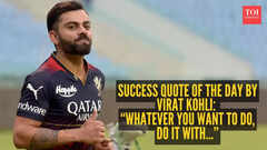 Success quote of the day by Virat Kohli: &ldquo;Whatever you want to do, do it with...&rdquo;
