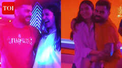 Virat dances the night away with Anushka - WATCH