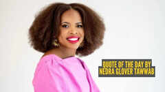 Quote of the day for kids by Nedra Glover Tawwab: &ldquo;Permit yourself to change your mind when something is...&rdquo;