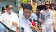 Saif, Govinda, Varun Dhawan, Shatrughan Sinha: Celebs at Pahlaj Nihalani's funeral