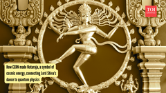 How CERN made Nataraja, a symbol of cosmic energy, connecting Lord Shiva's dance to quantum physics