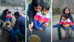 A mother gave her 3-year old Maggi and chips for the first time ever: The child's reaction is a huge lesson for modern parents