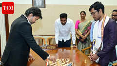 Praggnanandhaa praises CM Vijay after chess match