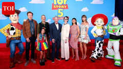 Tim Allen, Joan Cusack attend 'Toy Story 5' premiere