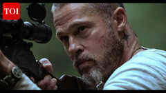 Brad Pitt and combat dog Odin face danger in 'Heart of the Beast' first look