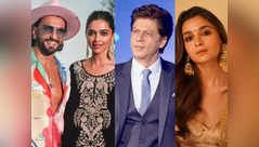 Ranveer, DP, Alia, Kapil visit SRK at Mannat