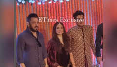 Salman Khan spotted at a wedding: WATCH