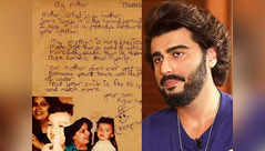 Arjun's throwback letter to his late mother