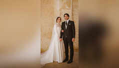 Wedding photos of Princess of Jordan