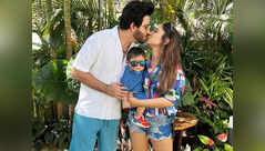 Dheeraj on his Goa vacation with son Zayn