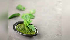 Why is pudina chutney good for gut