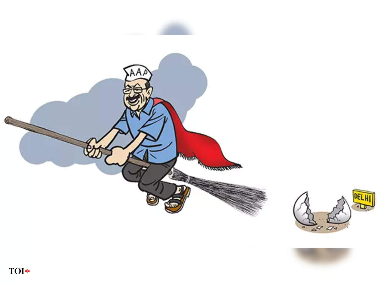 How 10 years changed AAP, Kejriwal and his politics | India News - Times of India How 10 years changed AAP, Kejriwal and his politics | India News - Times of India