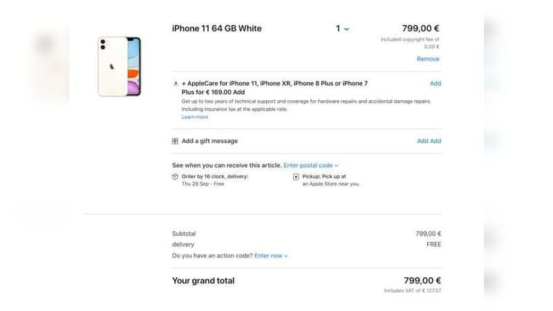 Apple Iphone 11 Price In Malaysia Starts At Rs 57 650 And Is Almost Rs 7 250 Cheaper Gadgets Now
