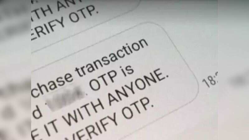The fraudster will for an OTP over WhatsApp in this scam