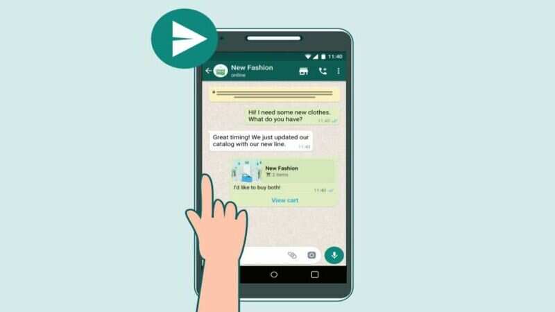 ​The order on WhatsApp gets confirmed only after the seller informs by messaging