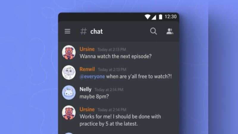​Discord: No personal details required