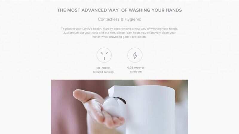 Mi Automatic soap dispenser: Rs 999