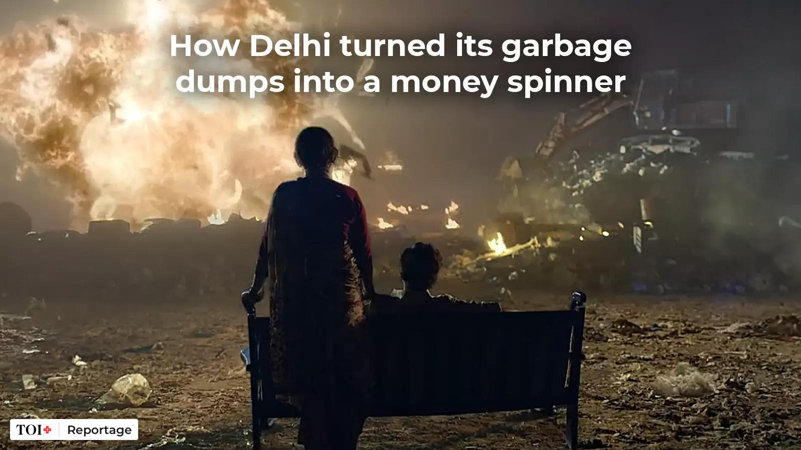 How Delhi Turned Its Garbage Dumps Into A Money Spinner Times Of India