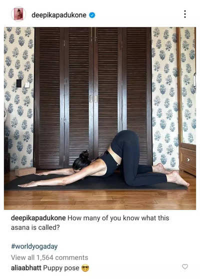 Deepika Padukone shows off insane yoga poses in trendy athleisure