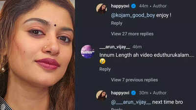 Oviya reacts to the private video leak; Says, 'Next time bro ...