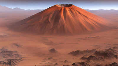 The Tallest Largest Mountain Volcano In The Solar