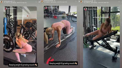Brittany Mahomes flaunts sculpted figure months after giving birth, proving dedication pays off | NFL News - The Times of India