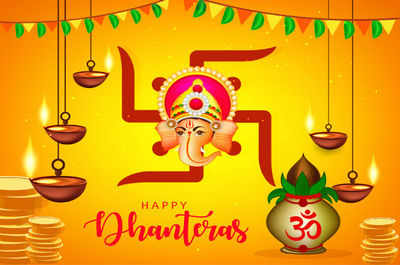 Dhanteras 2023: Images, cards, GIFs, quotes, Wishes, Status, Photos, SMS,  Messages, Wallpaper, Pics and Greetings - Times of India