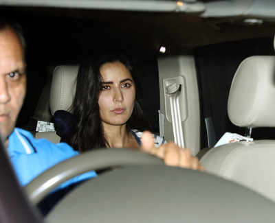 Photos: Katrina Kaif, Jacqueline Fernandez, Varun Dhawan and others swarm  in at Salman Khan's residence to meet him | Hindi Movie News - Times of  India