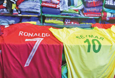 Germany, Argentina jerseys most in demand in Delhi markets