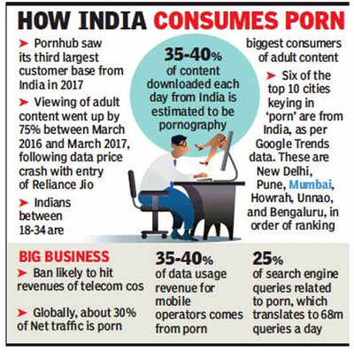 Banned Pornography - Porn sites ban in India: Government plays Net nanny, bans 800 porn sites  including Pornhub and Xvideos; subscribers see red | India News - Times of  India