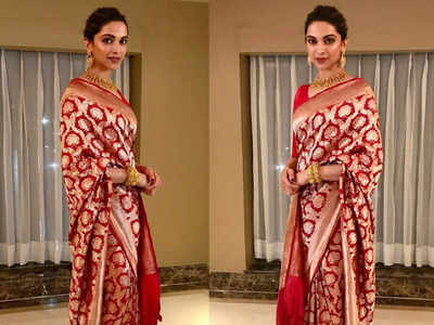 Deepika marriage dress hotsell