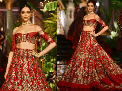 Deepika bridal dress hotsell